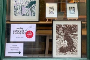 « Les œuvres d’artistes professionnels de Joigny seront exposées jusqu’à la fin juin dans les salles des restaurants qui proposent de la vente à emporter. « Restau’Art » se déclinera durant un trimestre. L’action permettra aux clients d’acquérir ces pièces. 20 % de la transaction seront versées aux restaurateurs… ».